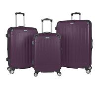 Kenneth Cole REACTION Renegade_Collection, Midnight Plum, set da 3 pezzi (20", 24" e 28"), Renegade_Collection