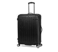Kenneth Cole REACTION Renegade Luggage Expandable 8-Wheel Spinner Lightweight Hardside Suitcase, Black, 28-Inch Checked