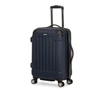 Kenneth Cole REACTION Valigia unisex 24" ABS 8-Wheel Upright, Blu mare, 20-Inch Carry On, Renegade_collection