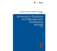 Kenneth D. Lawre Advances in Business and Management Forecast (Copertina rigida)
