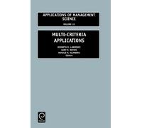 Kenneth D. Lawrence Multi-Criteria Applications (Copertina rigida)
