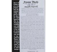 Kenneth Fitzger Process Music: songs, stories, and studies of graphi (Tascabile)