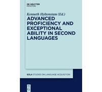 Kenneth Hyltens Advanced Proficiency and Exceptional Ability (Copertina rigida)