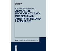 Kenneth Hyltens Advanced Proficiency and Exceptional Ability in Seco (Tascabile)