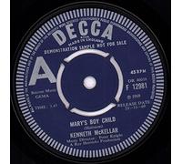 KENNETH MCKELLAR - MARY'S BOY CHILD 7in [36208]