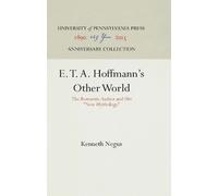 Kenneth Negus E. T. A. Hoffmann's Other World (Copertina rigida)