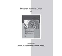 Kenneth Rosen Student's Solutions Guide for Discrete Mathematics and (Tascabile)