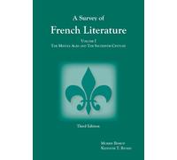 Kenneth T. Rivers Morris Gilbert B Survey of French Literature, Vol (Tascabile)