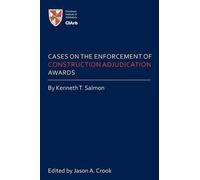 Kenneth T. Salm Cases on the Enforcement of Construction Adjudicatio (Tascabile)