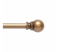 Kenney Davenport - Asta per Tenda, Brushed Brass, 28-48"