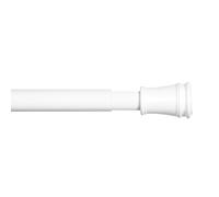 Kenney KN633 Rogers No Tools - Bastone per tende da finestra, 28-48, bianco