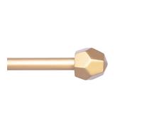 Kenney River - Asta per tenda per finestra, 1/2", 71-122 cm, in ottone brunito