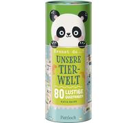 Kennst du ...? Unsere Tierwelt: 80 lustige Quizfragen | Tierquiz-Spiel für Kinder ab 7 Jahren | mit 80 lustigen Fragen und Antworten aus der Welt der Tiere
