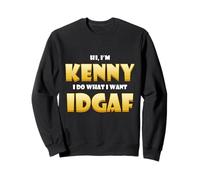 Kenny Costume IDGAF Meme Personalized First Name Kenny Joke Felpa