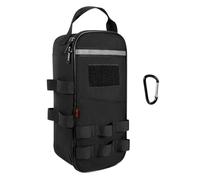 KENOBE Borsa Porta Attrezzi (32,5 x 15,5 x 11 cm), Borsa Portautensili Resistente con Moschettone, Custodia Organizer Portatile con Maniglia, Custodia Tattica Molle EDC