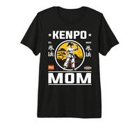 Kenpo Karate Mom: Forza e Amore nel Design Elegante! Maglietta Premium