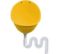 Kensbro Scarico per urina da montaggio a parete, anidro con tubo da 1,5 m, orinatoio portatile in plastica per uomini con filtro anti-intasamento, deviatore orinatoio, per giardino e toilette, casa