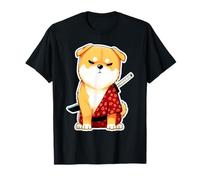 Kensei Cucciolo Il Santo della Spada Design Meme Cane Maglietta