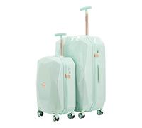 kensie Travelers Club Set di valigie da donna in, Menta, 2 Piece Set (28"/20"), Set di valigie in