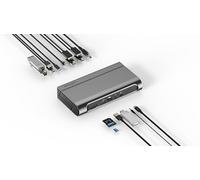 Kensington AD4010T4 Docking Station Thunderbolt 4 e USB4, Quad Video 4K, Alimentazione fino a 100 W, 2 HDMI, Lettore di Scheda SD, Micro SD e altro, Compatibile con Windows e macOS, K32852EU