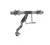 Kensington Braccio per doppio monitor SmartFit con barra trasversale e maniglia