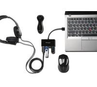 Hub 4 porte USB 3.0 UH4000 - nero - Kensington