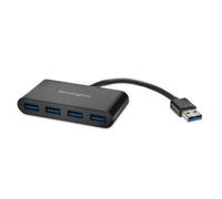 Kensington Hub a 4 porte USB 3.0 UH4000 - Nero (KENSINGTON UH4000 4-PORT HUB - 4XUSB 3.0 BLACK) NEW
