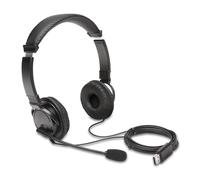 Kensington K97601WW cuffia e auricolare Padiglione auricolare USB tipo A Nero
