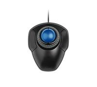 Kensington K72337EU Mouse Orbit, Mouse Cablato con Trackball, per PC, Mac e Windows, Rotella di Scorrimento, Design Ambidestro, Tracciamento Ottico, Blu, 40 mm