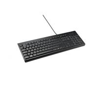 Kensington KB100 EQ Tastiera QWERTY con Cavo, Compatibile con Windows e MacOs, Design Anti-Rovesciamento, Custodia Esterna e Tasti Composti per il 60% da Materiale Riciclato Post-Consumo*, K63727IT