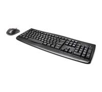 Kensington Keyboard for Life Desktop Set, 10 m Range, Black (KMW75231)