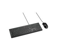 Kensington KM100 EQ W129044799 - Set desktop cablato (tastiera e mouse) - UK, W129044799 (tastiera e mouse)