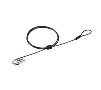 Kensington Lucchetto a combinazione per laptop per slot di sicurezza di dimensioni nano, lucchetto a combinazione a 4 cifre ripristinabile (K60214WW)