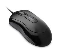 Kensington Mouse-in-a-box con cavo USB 3.0 da 180 cm, Mouse Ottico, Design Ambidestro con Rotella Scorrevole, Nero, K72356EU