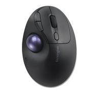 Kensington Mouse trackball wireless TB450, Bluetooth LE e connessione 2,4 GHz, 4 opzioni dpi, collega fino a 3 dispositivi (K72178WWW), nero-viola