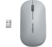 Kensington Mouse wireless doppio SureTrack - Design ambidestro e sottile, Per laptop, scrivanie o home office, Compatibile con Chrome, Mac, Windows & Android, Grigio (K75351WW)