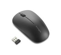 Kensington MY230 EQ Mouse Ricaricabile Wireless con Design Ambidestro e Click Silenzioso, Compatibile con Windows e macOS, Composto al 31% da Plastica Riciclata Post-Consumo (PCR)*, Nero, K75304WW