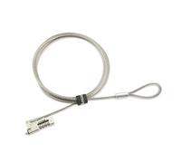 Kensington NanoSaver 2.0 EQ Lucchetto a combinazione per laptop (resettabile), cavo di sicurezza per computer, compatibile con HP, Lenovo e altri dispositivi con slot Nano Lock (K65090WW)