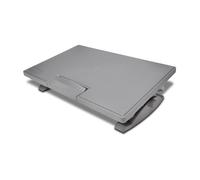 Kensington Poggiapiedi da scrivania SoleMate Pro, sistema ergonomico SmartFit e supporto regolabile antiscivolo, per ufficio e casa, Grigio, K50409EU