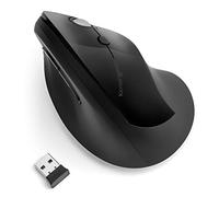 Kensington Pro Fit Ergo K75501WW - Mouse verticale senza fili, colore: Nero