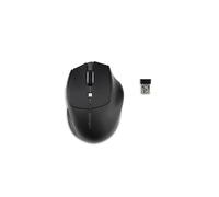 Kensington Pro Fit Ergo MY435 EQ Mouse ricaricabile, pulsanti programmabili, pulsanti silenziosi, connessione Bluetooth 5.0 e 2,4 GHz, nero (K72501NA)