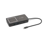 Kensington SD1700P Docking Station USB-C Portatile, 4K per Doppio Monitor, Ricarica Qi, Pass-through di Alimentazione da 100 W, 2 Porte HDMI, 2 Porte USB-A 3.2 e 1 Porta USB-C 3.2, K32800WW
