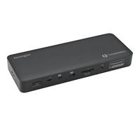 Kensington SD5920T EQ Thunderbolt 4 Quad 4K Hybrid Dock con tecnologia DisplayLink, lettori di schede SD e Micro SD, ricarica da 100 W, porte Ethernet e USB-A e USB-C 3.2 (K35234EU)