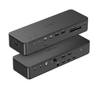 Kensington SD7100T5 EQ Pro Thunderbolt 5 Docking Station, Space Black | 80Gbps Thunderbolt 5, 140W Power Delivery, triplo 4K o doppio display 8K, slot SSD M.2 bloccabile, funziona con Mac e Windows