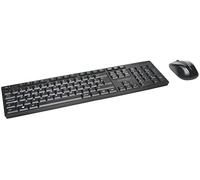 ACCO Kensington Set wireless Pro Fit basso profilo K75230UK – Tastiera + Mouse, Nero (Layout UK)