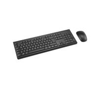 Kensington KM150 EQ - Kit desktop wireless QWERTZ compatibile con Windows e MacOS, tastiera full size e mouse Quiet-Click, realizzato con materiali riciclati al 63% (K75562DE)