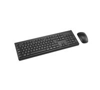 Kensington Set desktop wireless KM150 EQ, QWERTY, compatibile con Windows e MacOS, tastiera full-size e mouse silenzioso, per il 63% realizzato in materiale riciclato post-consumer* (K75562WW)