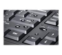 KENS K75230DE - Combinazione tastiera/mouse, radio, nero