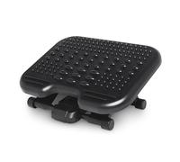 Kensington 56155EU Poggiapiedi ergonomico regolabile SoleMassage, Per la postura e mitigare i dolori legati a sciatica e problemi ortopedici grazie alla superficie di massaggio stimolante, Nero