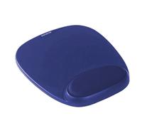 KENSINGTON Tappetino mouse con poggiapolsi in schiuma memory, blu, 64271